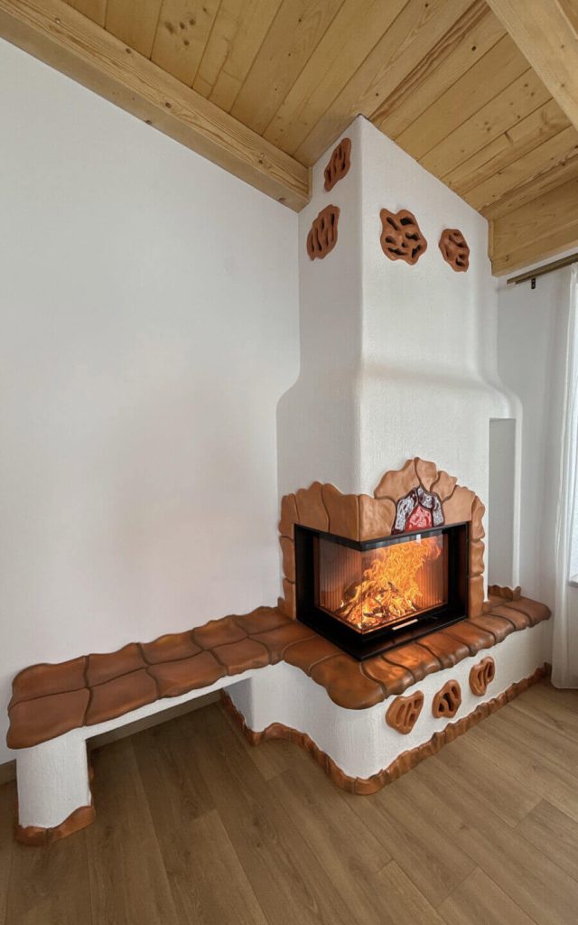 Cum am realizat un șemineu cu formă organică – un proiect unic, pas cu pas