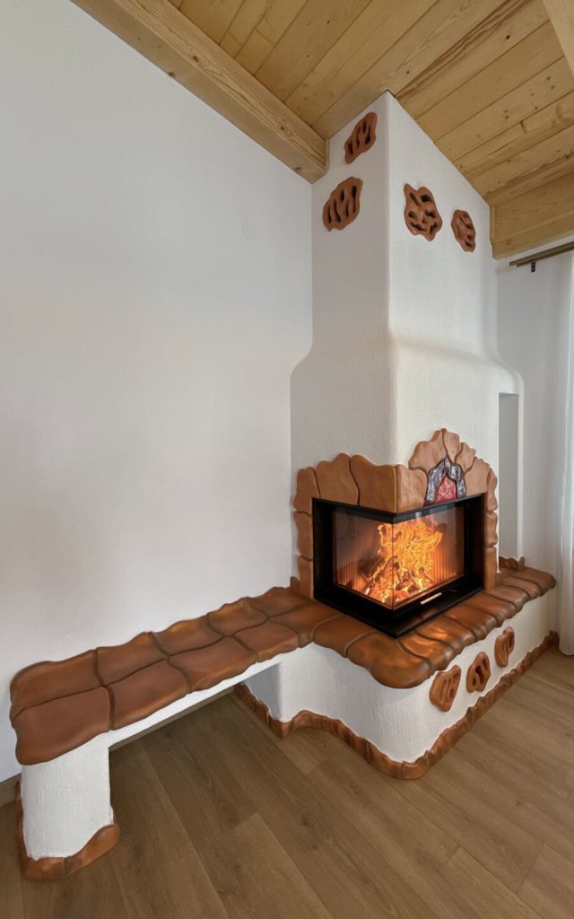 Cum am realizat un șemineu cu formă organică – un proiect unic, pas cu pas